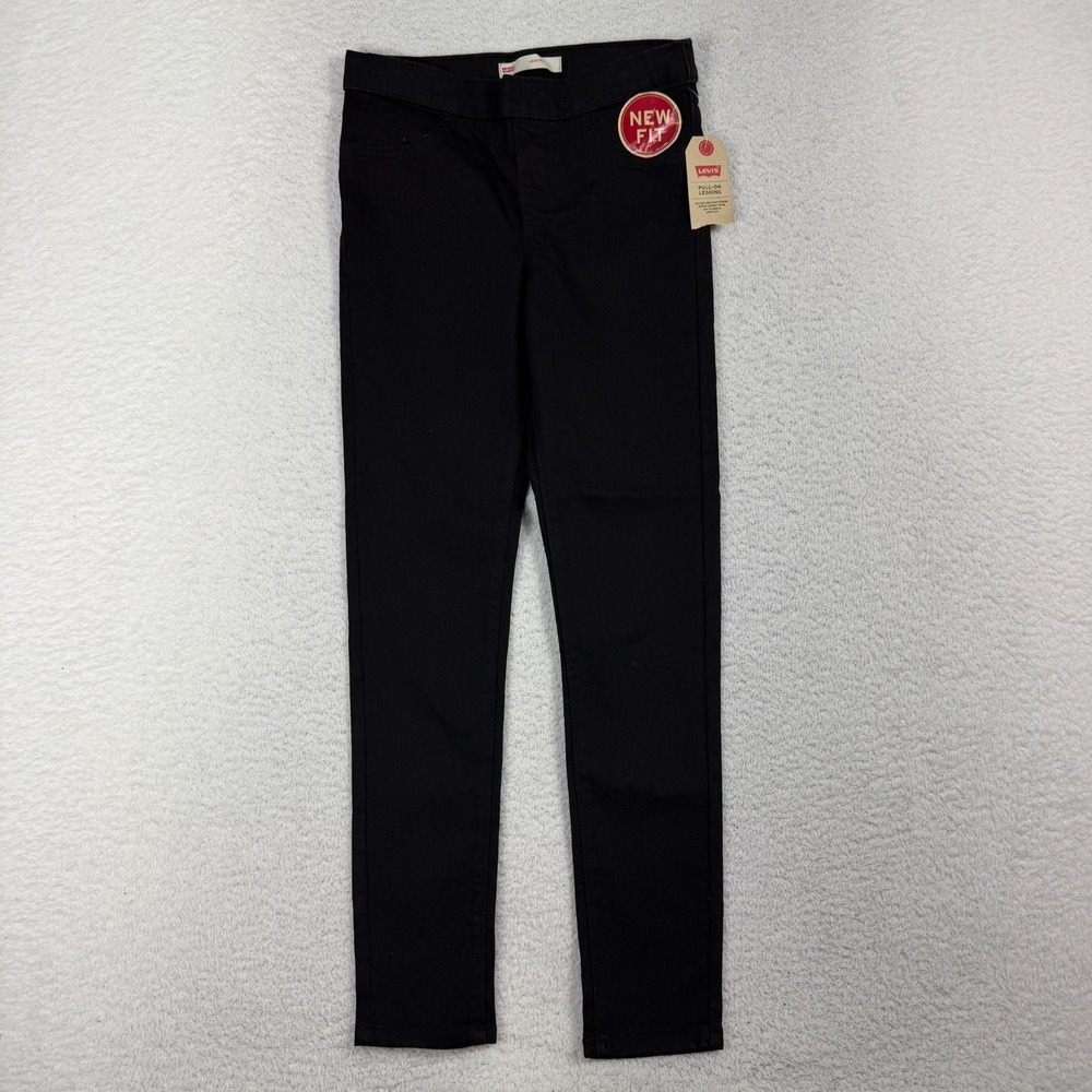 New Levis Girls Denim Legging Jegging Blue Pull On Skinny Stretch 12R (25x25)